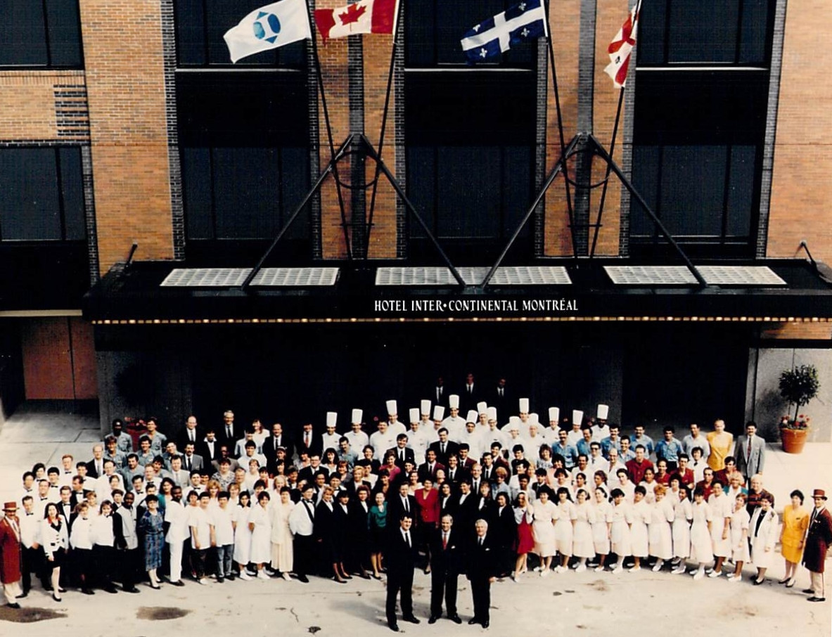 InterContinental Montreal - Histoire - Ouverture Hotel