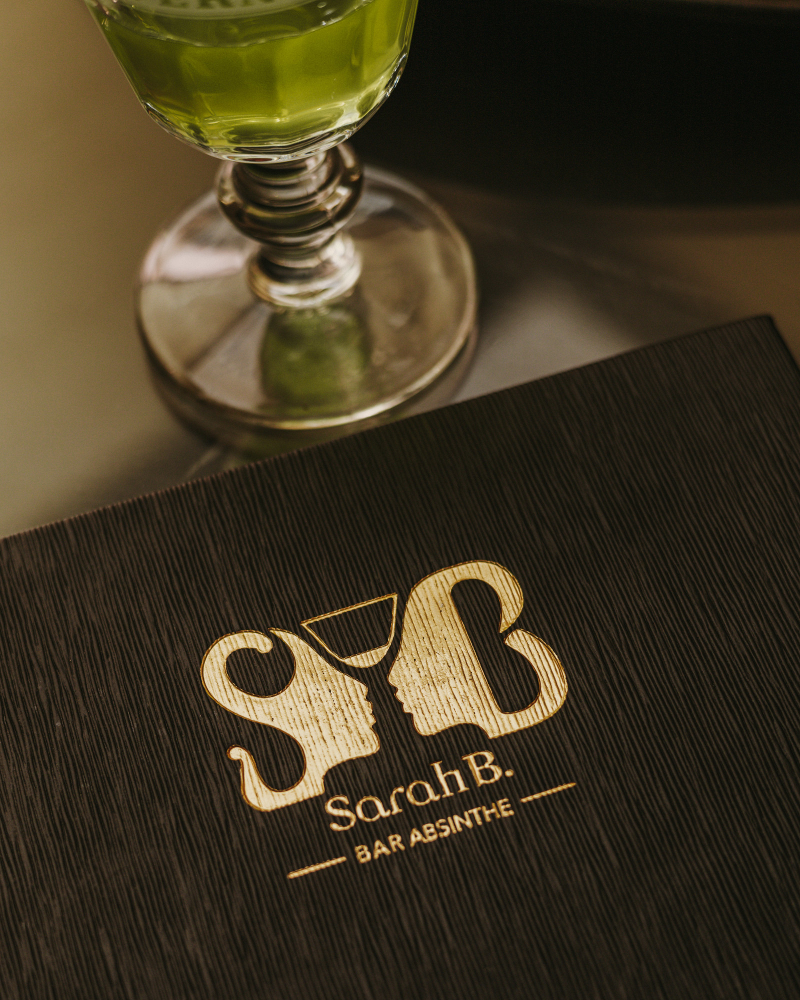 InterContinental Montreal - Bar Sarah Bernhardt - absinthe carte